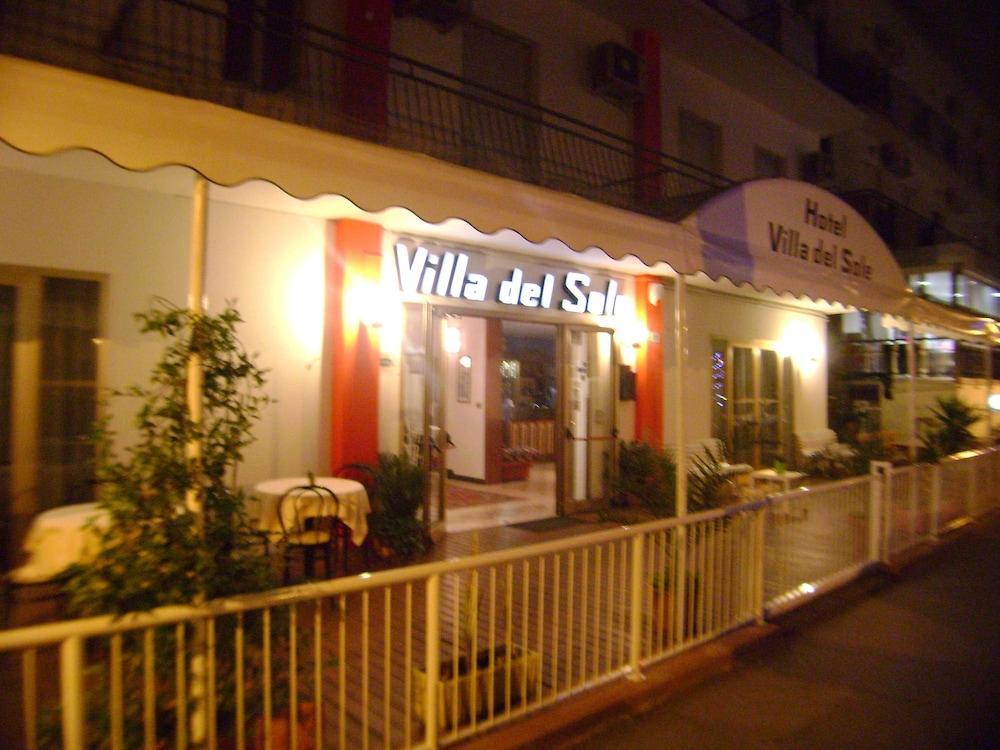 Hotel Villa Del Sole Rimini Exterior foto