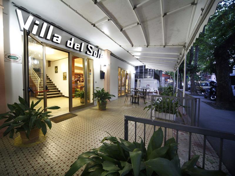 Hotel Villa Del Sole Rimini Exterior foto