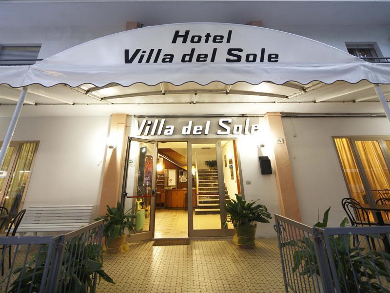 Hotel Villa Del Sole Rimini Exterior foto