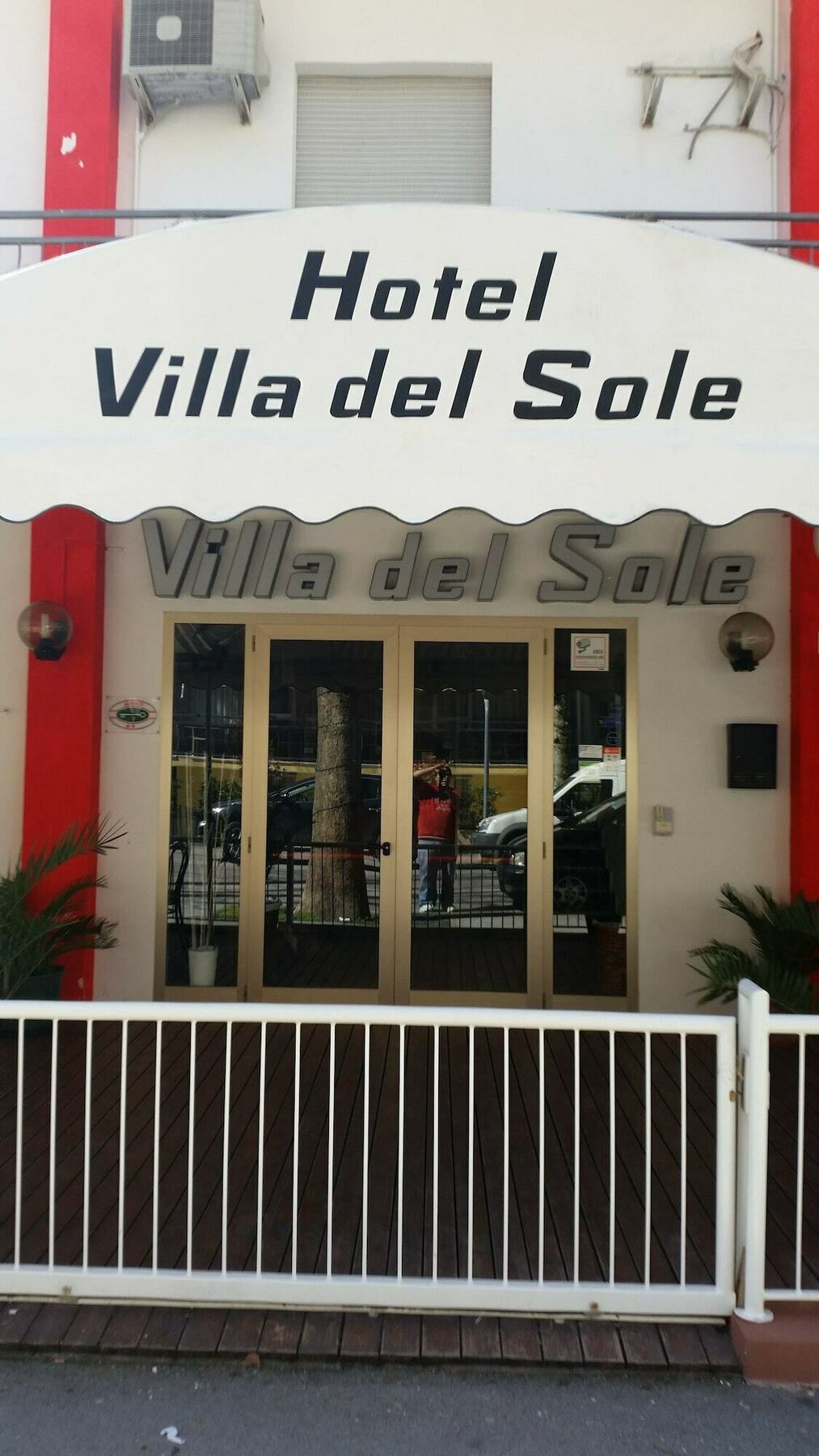 Hotel Villa Del Sole Rimini Exterior foto